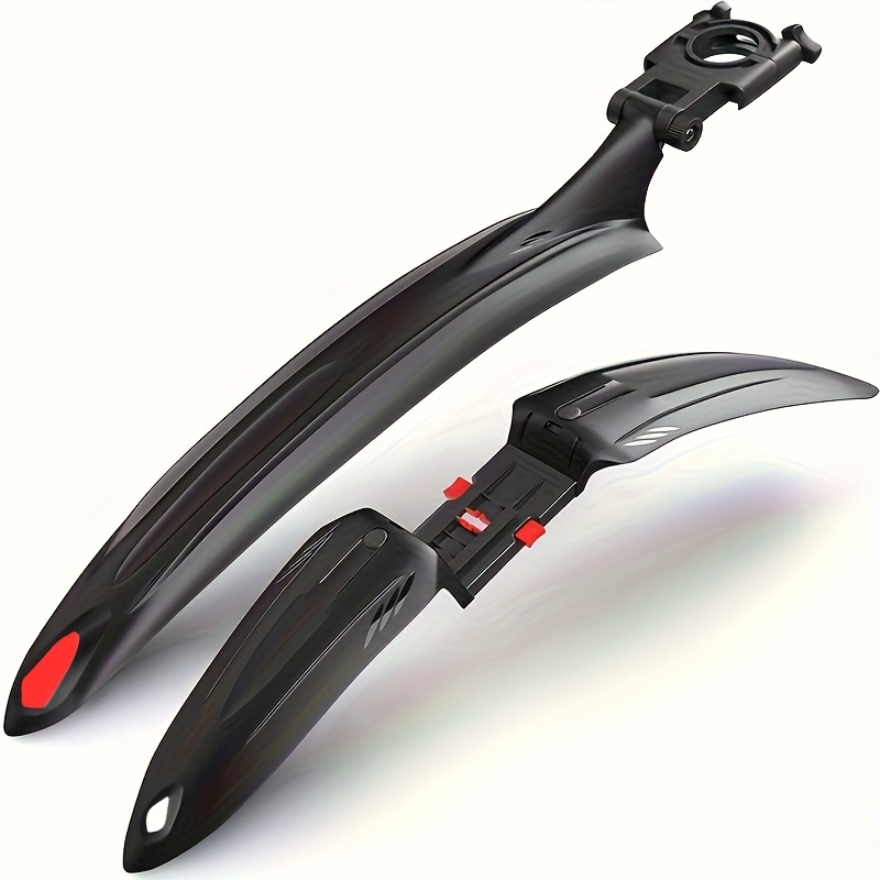 Extended Width High-durability Easy-install Bike Mudguards - Front & Rear For Protection
