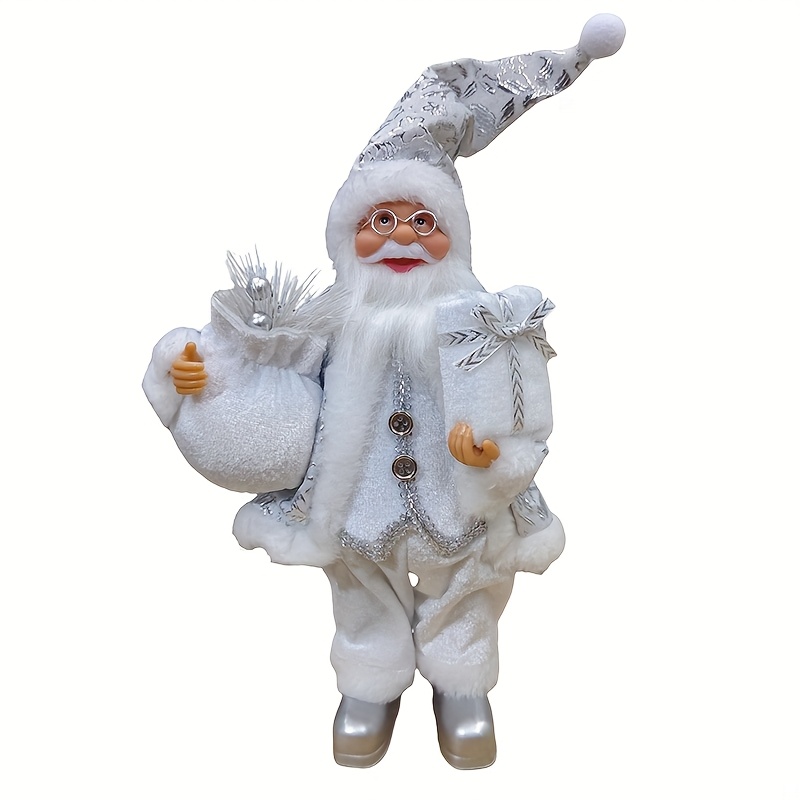 Image of 11-inch/30cm Collectible Dolls + Santa Claus + Decorations + Figurines + Gifts For + Indoor Decor + Ambiance