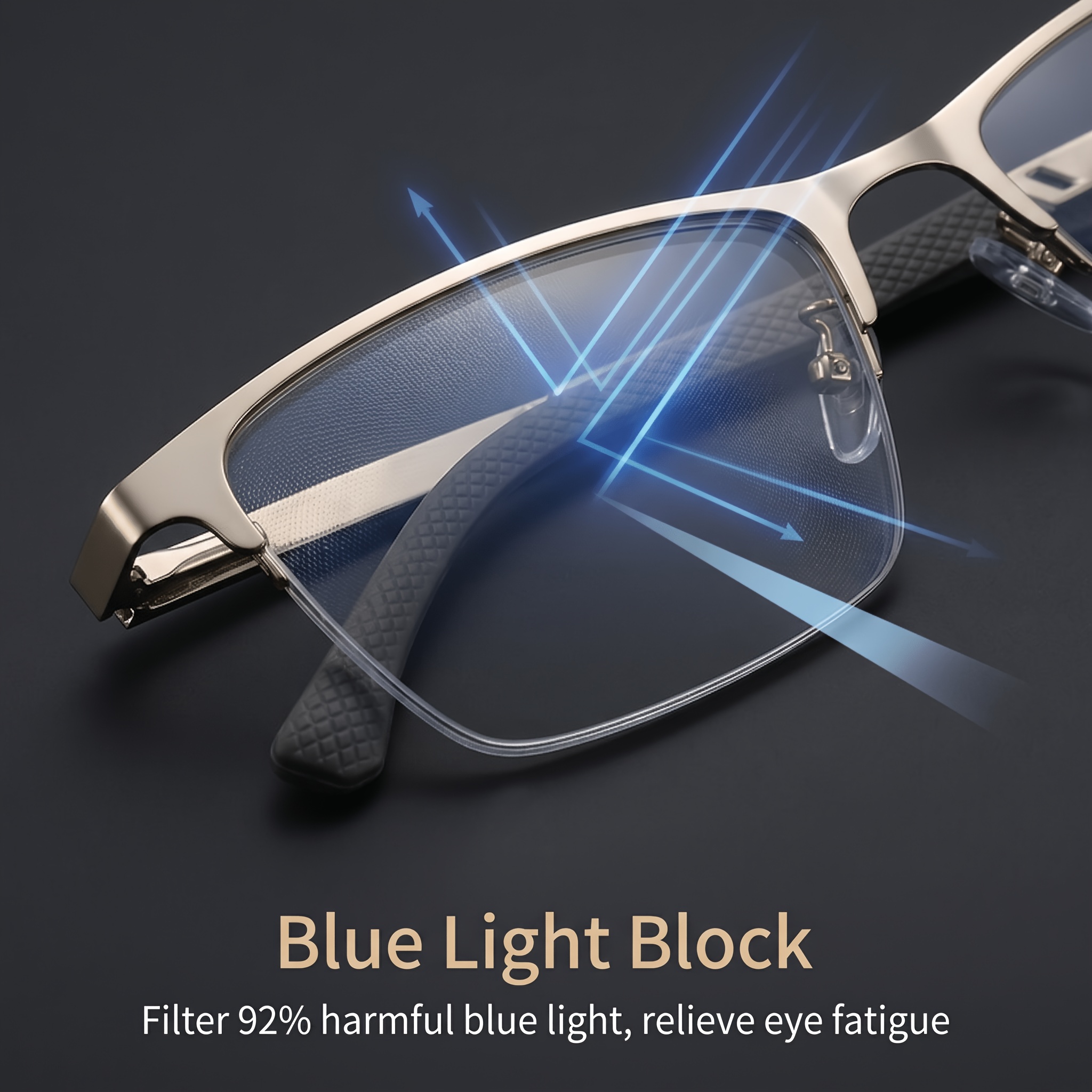 mens photochromic reading glasses auto light sensitive sunglasses and blue light blocking presbyopic glasses suitable for outdoor activities driving and reading Product details 4