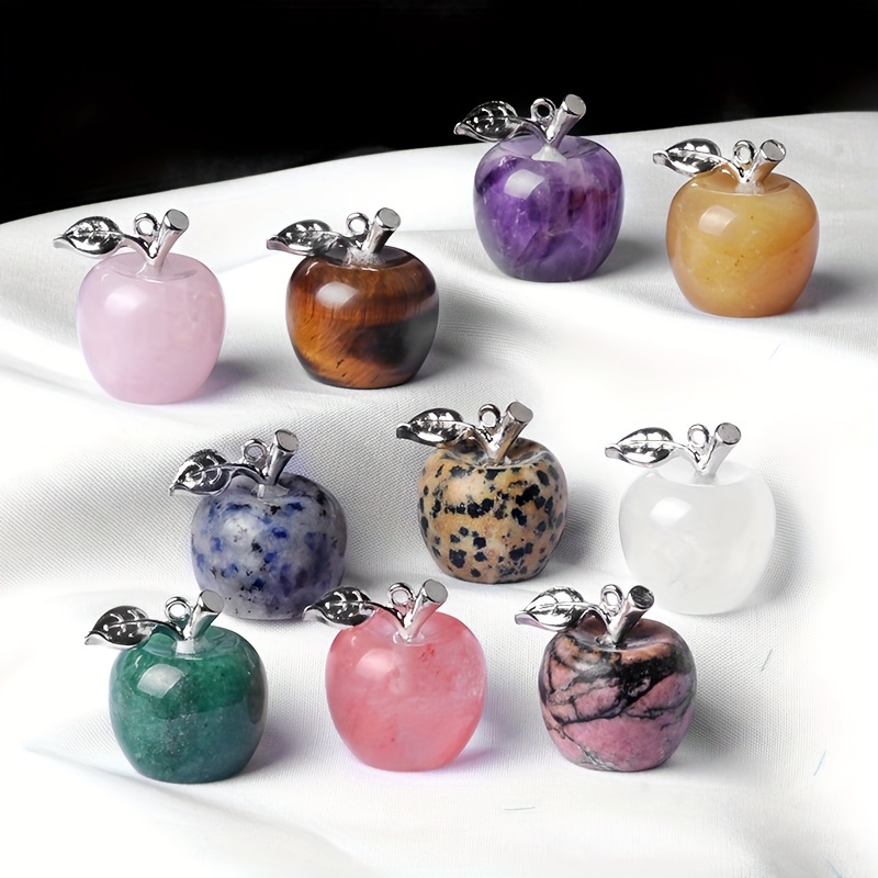 

Mini Pendant - Natural Crystal Fruit Charm For Jewelry, Shoes & Watches