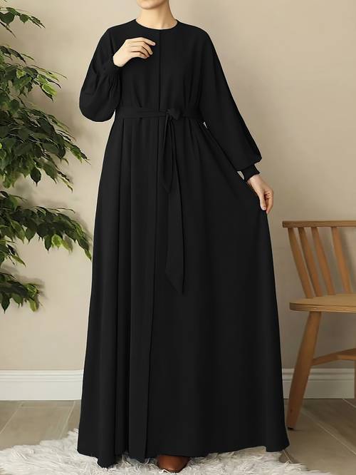 robe musulmane moyen-orientale confortable couleur 8358