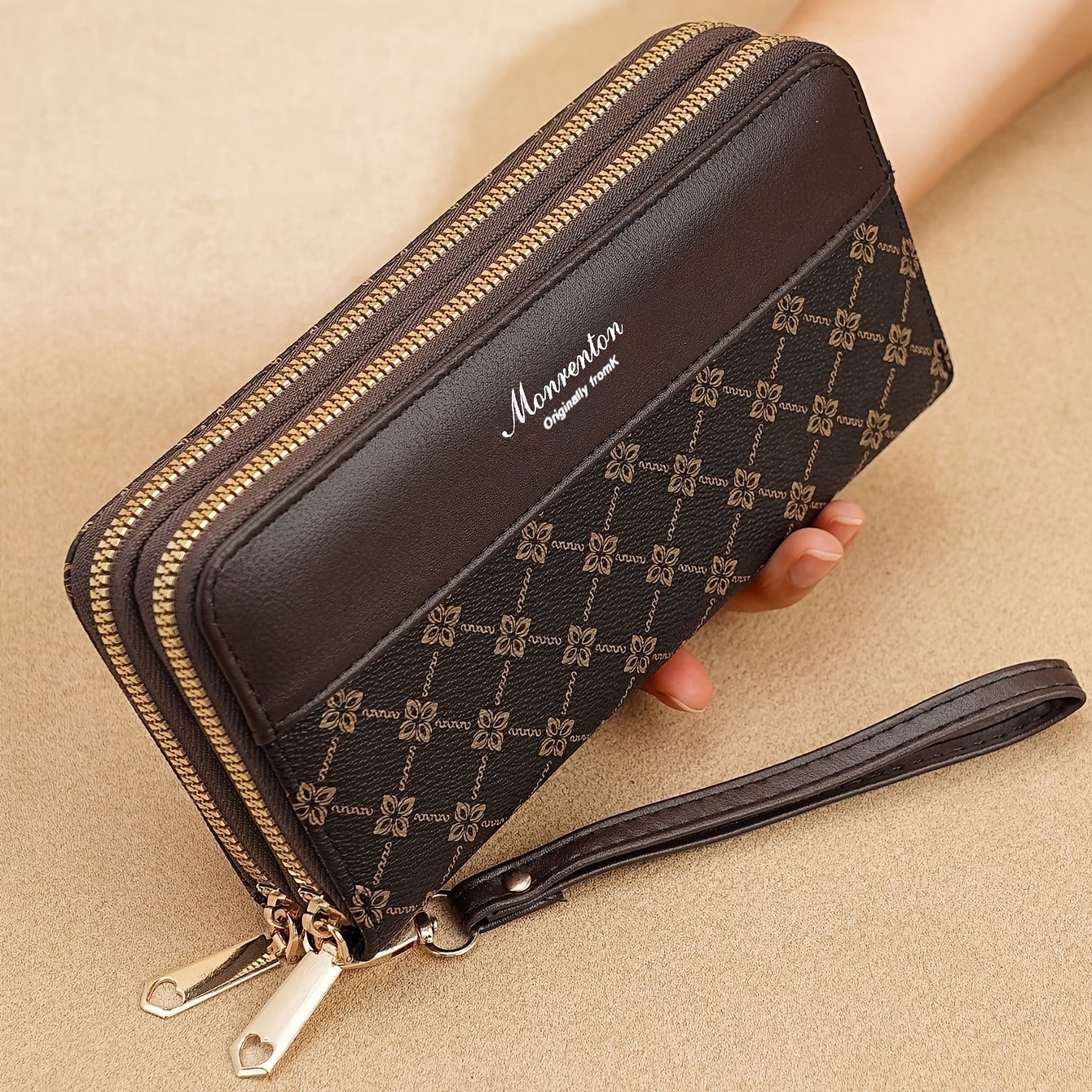 Image of Women's Wallet Long, Large Capacity, Multi Card Mobile Phone Bag, Women's Fashion Coin Purse