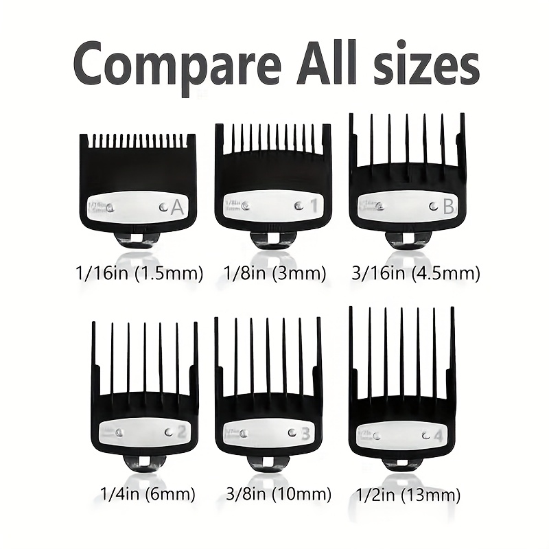 New Cross-border Electric Clippers Additions With Iron Limit Comb Positioning Comb Hair Cutting Tool Caliper