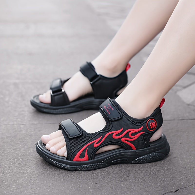Boys' Open Toe Sandals Breathable Lightweight Non-Slip Sandals