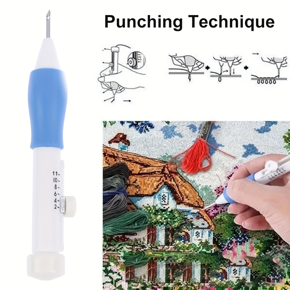 piece magic embroidery pen set embroidery threading needle Temu
