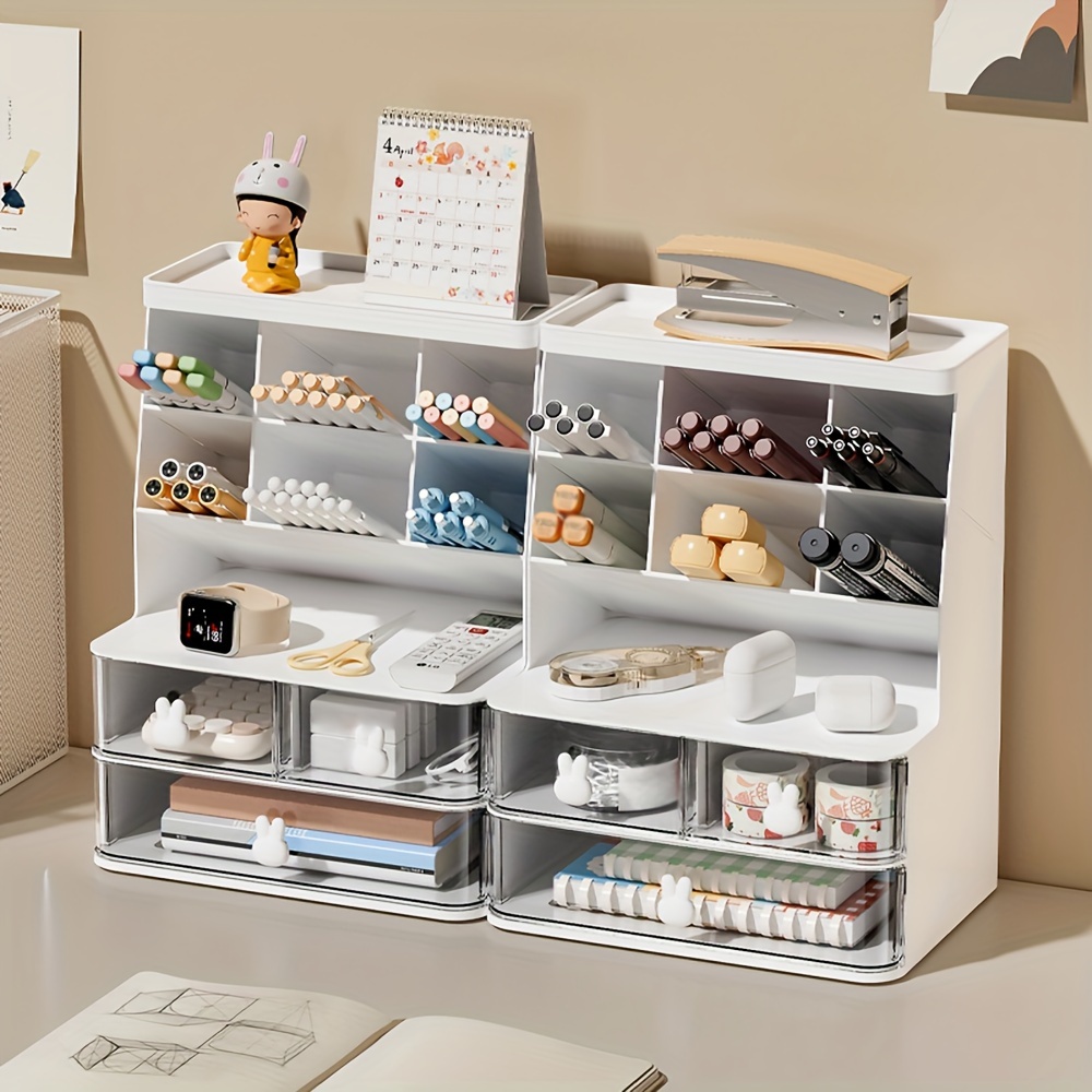 多層織ラック収納ボックスフレーム引き出しオフィスデスクトップ