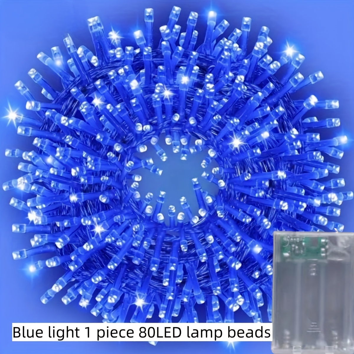 TEMU 1pc, 32.81ft, Led Halloween And Christmas Decorative Lights, Indoor Decorative Lights, Ambient String Lights, Fairy Lights, Photo Wall