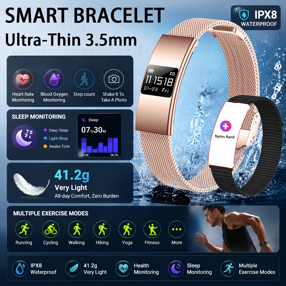 Ultra-Thin Smartwatch with Multifunctional Features