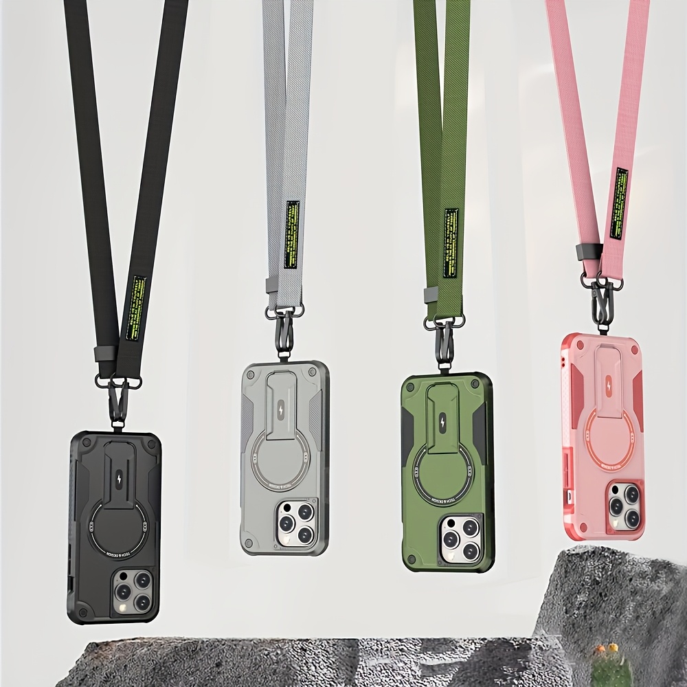 Best Phone Tether OUTXE 360° Rotating Phone Tether (4-Pack) - Universal  Lanyard Strap Anchor For Cases Phone Lanyard