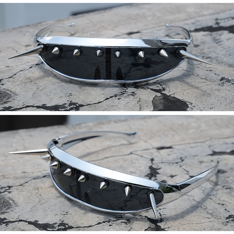 CANKUYZ Cyberpunk Devil Glasses for Halloween & Themed Parties