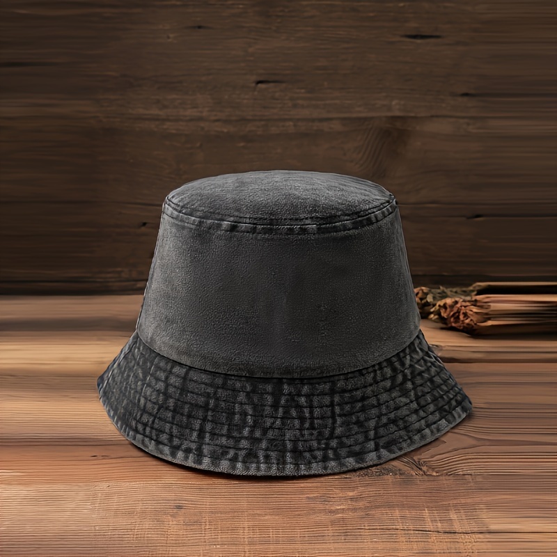 1pc fashion bucket hat fisherman hat cotton sun protection hat