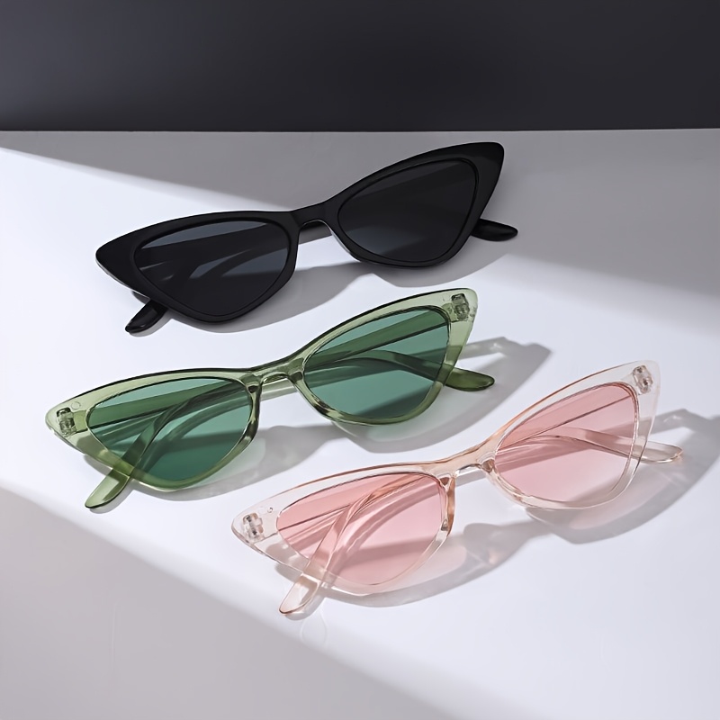 

3pcs Of Women's Glasses Travel Decoration Glasses