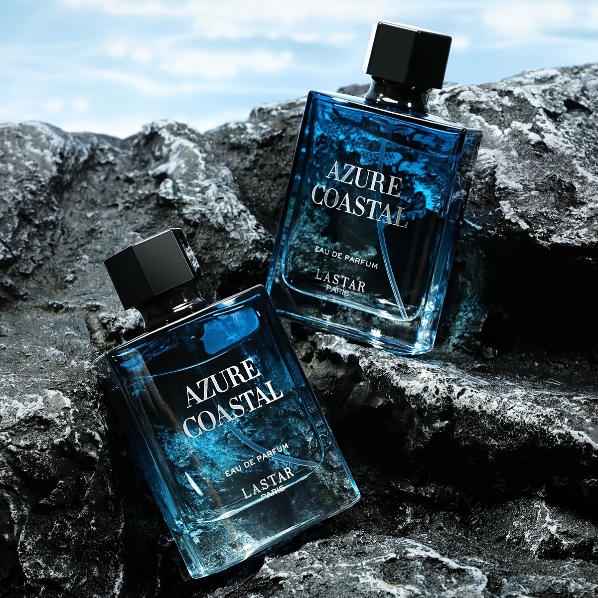 Herrenparfüm Geschenkbox, Erfrischender Ozean-Ton Herrenkolonie,  Dauerhafter Duft für Herren, Zeigen Sie den Charme von Männern,  Exquisites