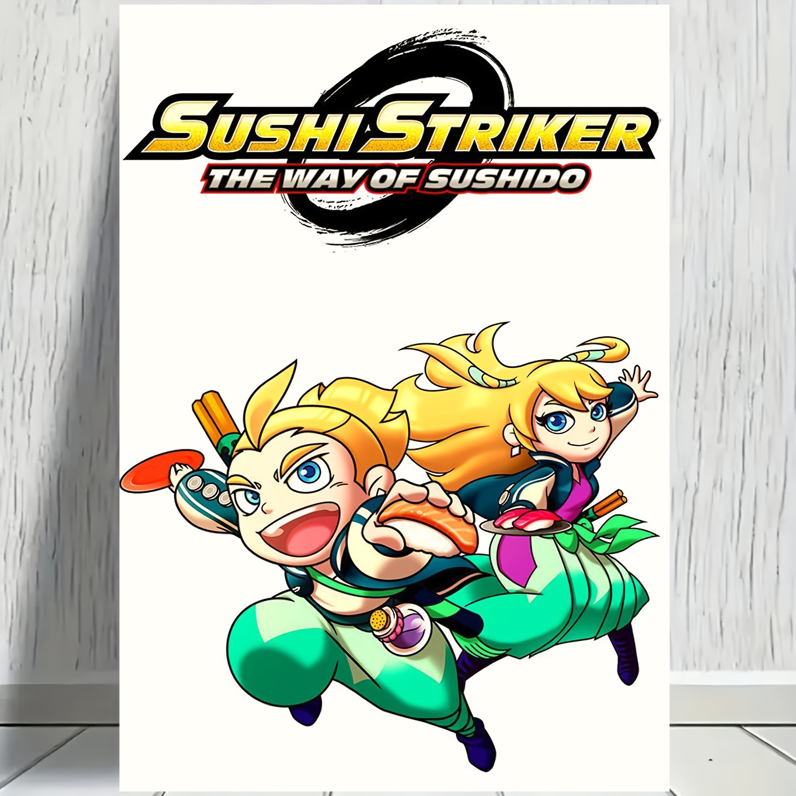room decor 1pc sushi striker way canvas art poster Temu Bahrain