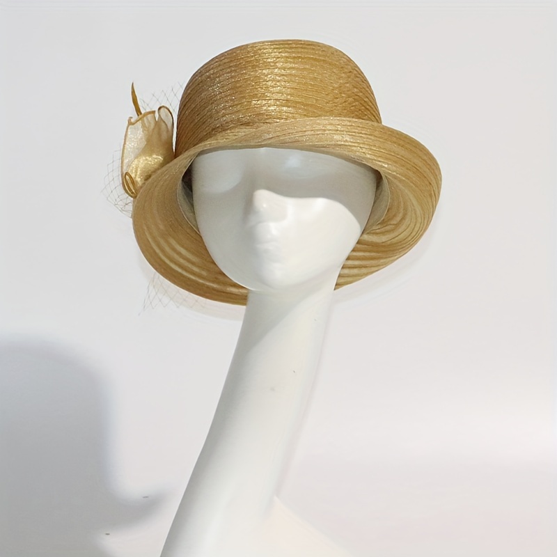 Sombrero De Malla Para Mujer - Joyería Y Accesorios - Temu