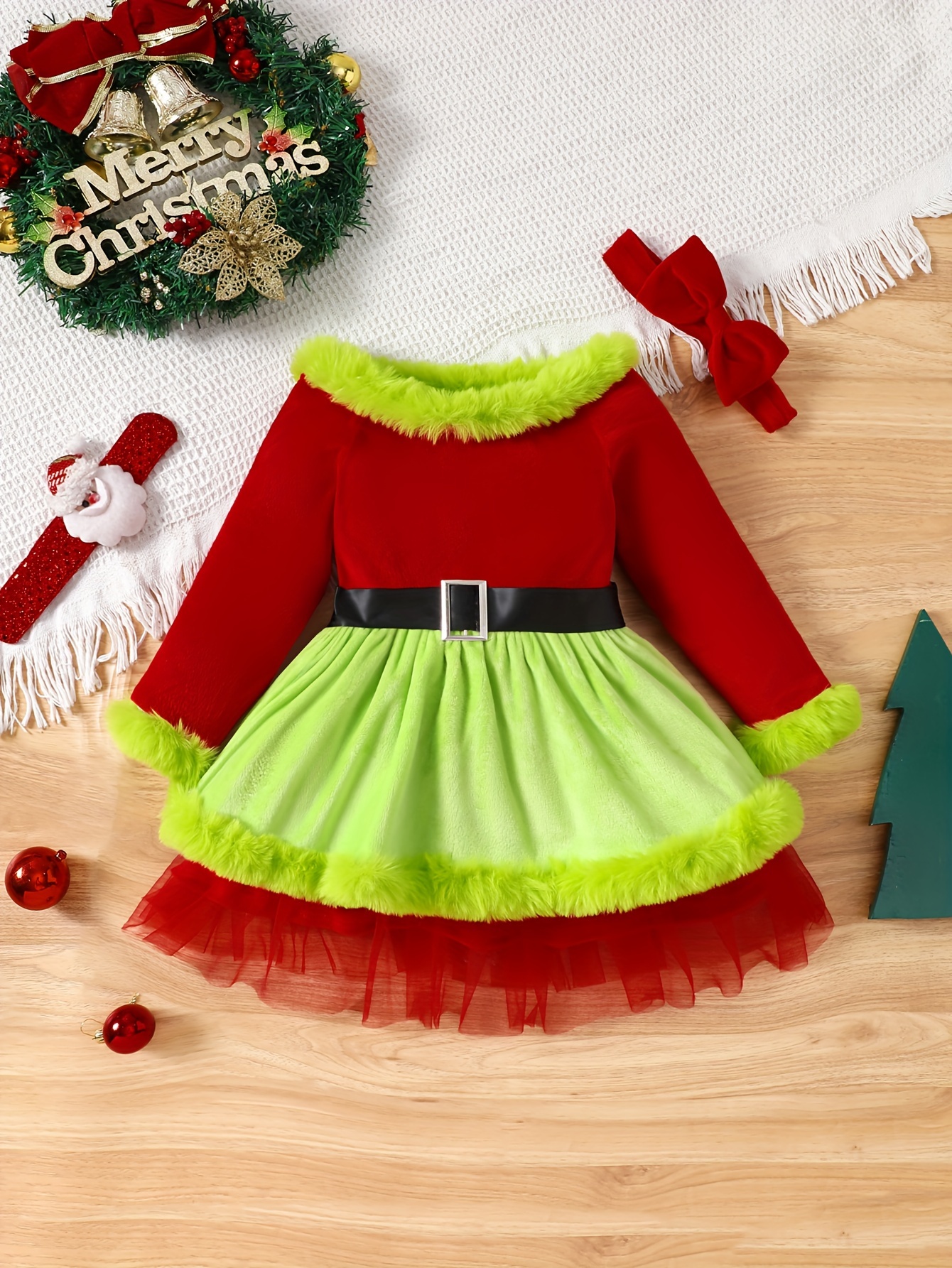 236.22inch-4t kids girls christmas dress, sleeveless solid slip dress  princess velvet dress for casual daily - kids' fashion - Temu
