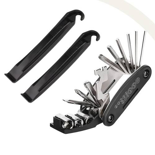 16in one bicycle repair tool foldable portable and compact