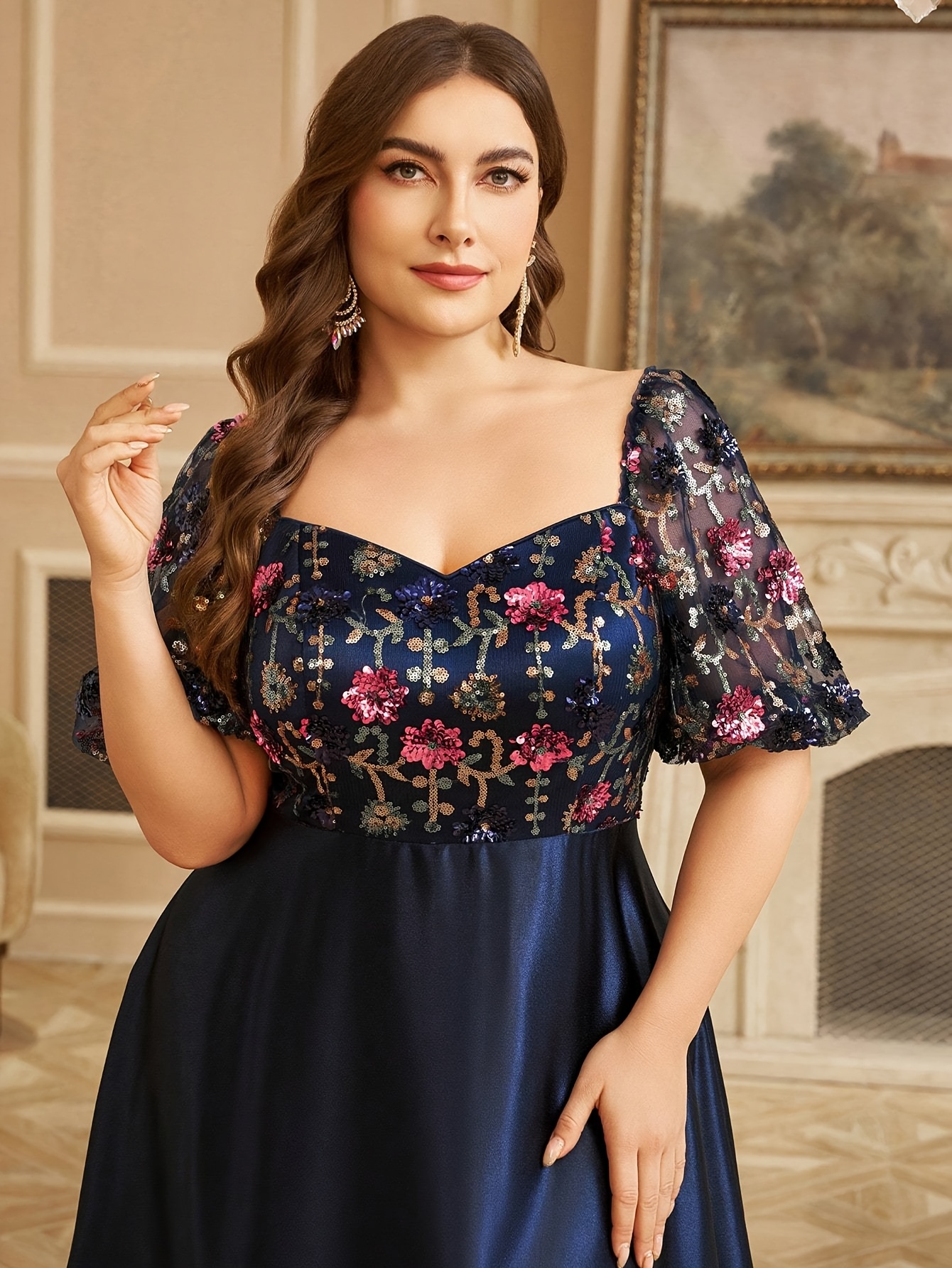 strapless open back dress A-Line/Princess Scoop Neck Short Sleeves Asymmetrical Plus Size Mother   mollyevers.co.uk