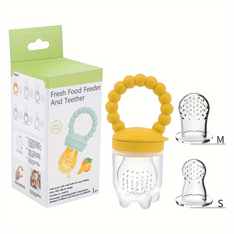 Baby fresh food store feeder nipple pacifier