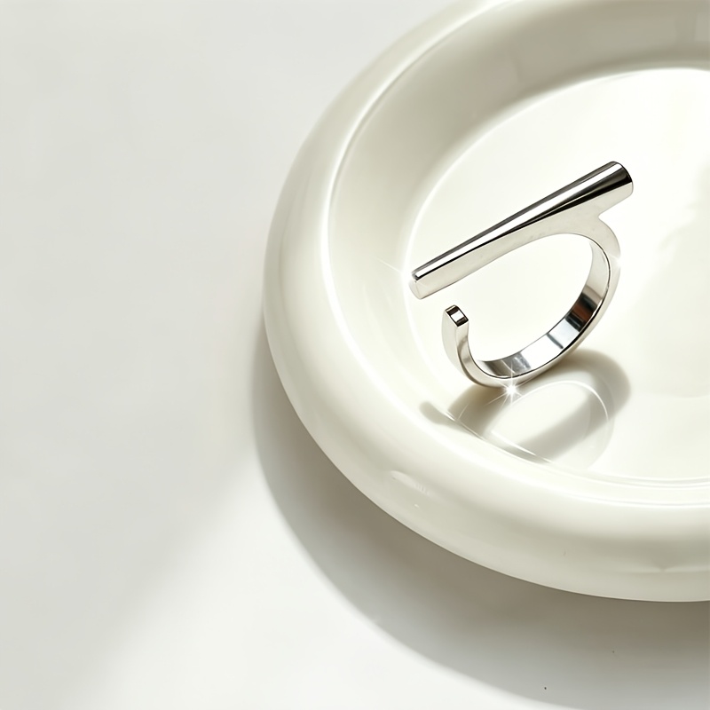 Women's Fashion Statement Ring, Adjustable Open Design