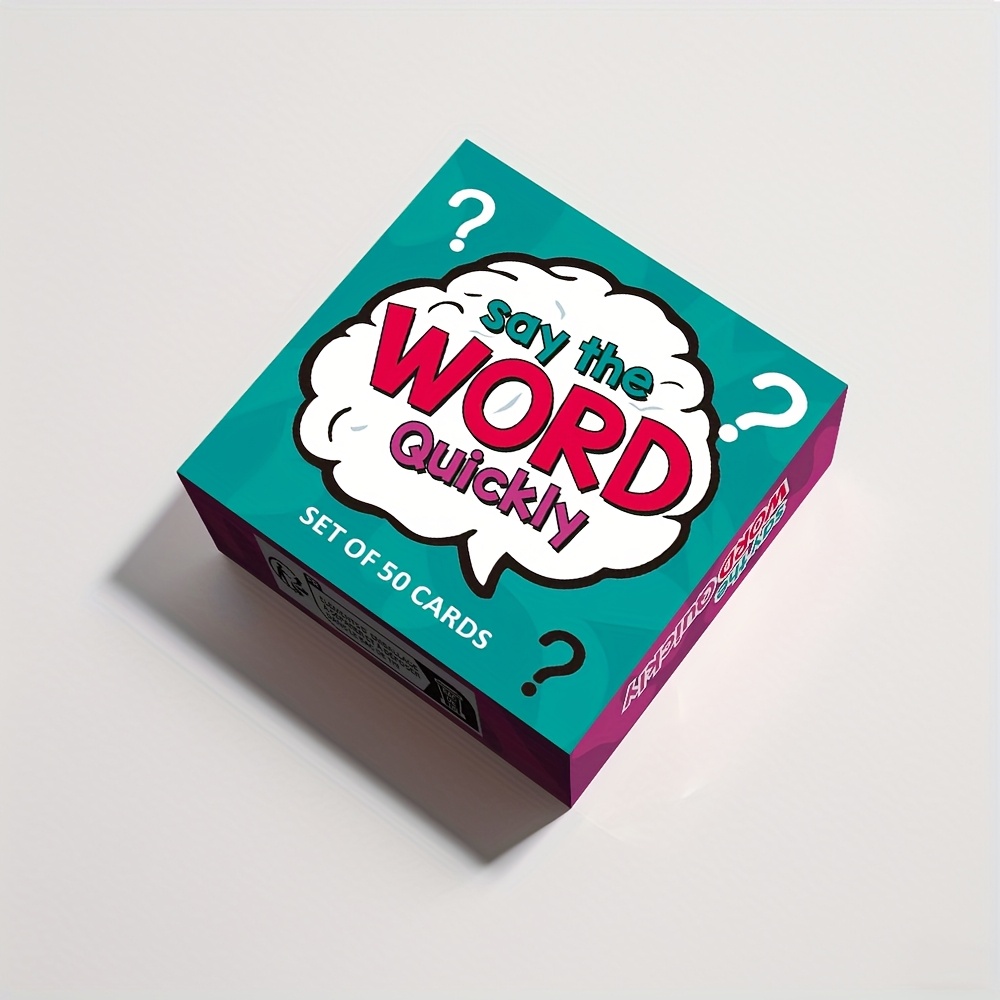Image of Heart Bridge Quick Word Guessing Challenge Card Game, Deck , Desktop Game, Fast Party Entertainment Challenge, Vocabulary Duel Of Intelligence And Luck, Halloween/christmas/thanksgiving Gifts, Night