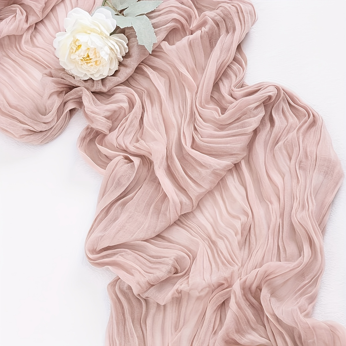 E-shop Vintage Rosa Tischdecke - Böhmischer Chic Gaze, für Brautpartys und Teal Hochzeiten, Romantische Dinner Dekoration