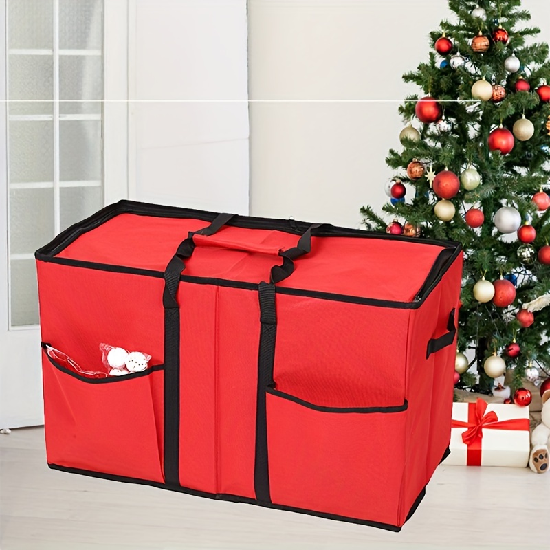 

Christmas Ornament Bag - , Dustproof Organizer For Decorations