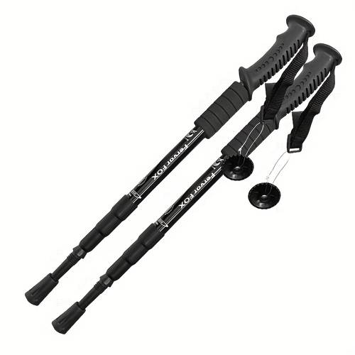 lightweight outdoor trekking pole with four adjustable and anti essential for hiking