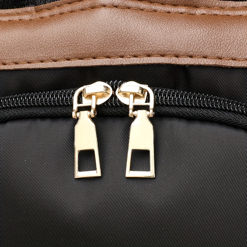 Moqueta de Mujer con Gran Capacidad Antirrobo - Bolso Convertible con Cierre Seguro, Correa Ajustable para el Hombro - Mochila Ligera de Nylon para Viajes, Trabajo y Uso Diario - Disponible en , Beige, Gris Claro - Bolso Minimalista, Versátil y Duradero