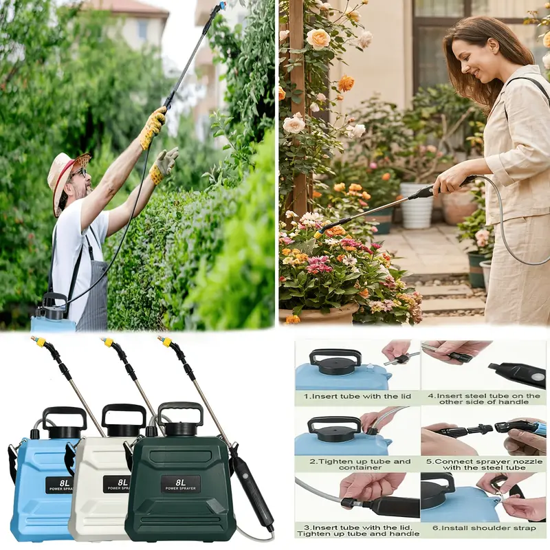 landwirtschaft: elektrischer garten sprühgerät