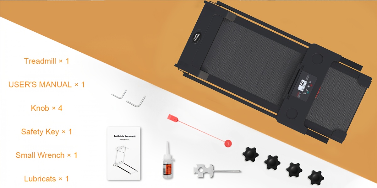 [Portable Walking Treadmill] Portable Walking Treadmill, 1pc, 300 Lb Capacity, Under Desk Treadmill Walking Pad With Handle Bar - Small Footprint, Household Treadmill, No Assembly Required