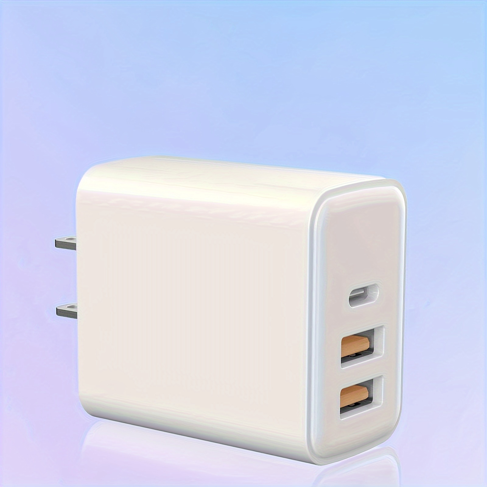  Bloque de cargador USB C tipo C cargador de pared multipuerto  40 W enchufe USB QC+PD 3.0 adaptador de corriente de 4 puertos cubo de  carga rápida para iPhone 14 13