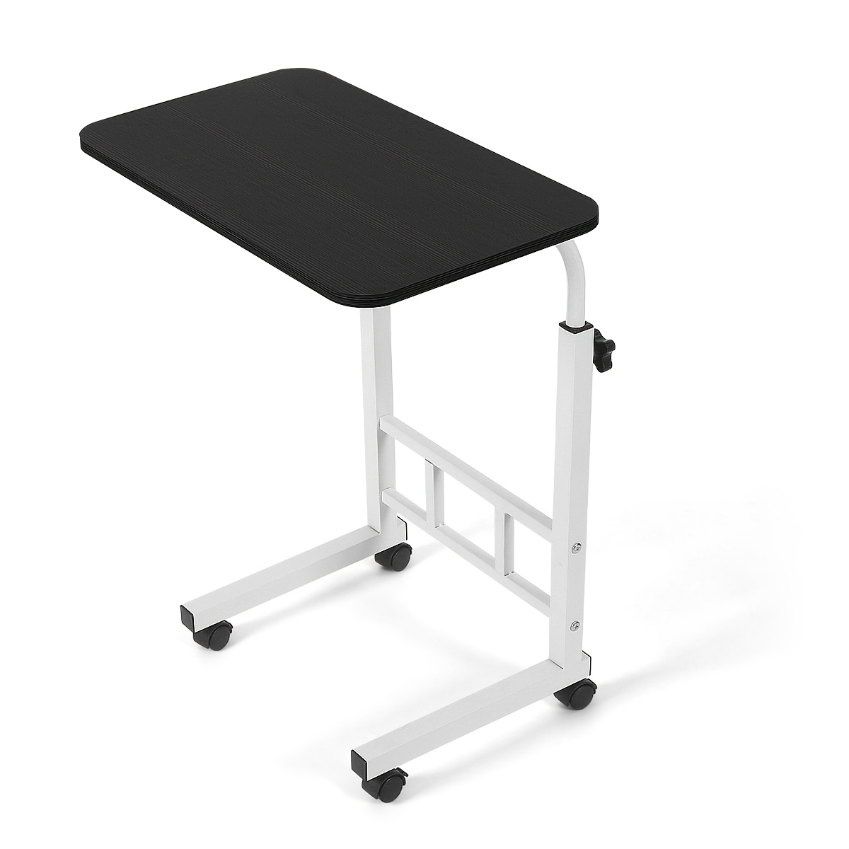 TEMU Tablette mobile multifonctionnelle à hauteur réglable avec roulettes | Table de chevet pour canapé-lit | Hauteur réglable 55-75 cm | Table de