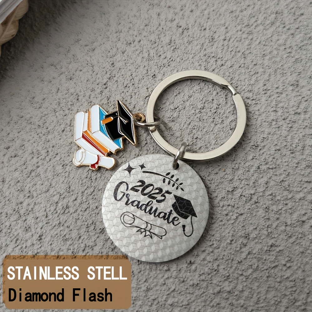 License Plate Key Rings 24 Pcs 2025 Graduation Keychains - Class Of ...
