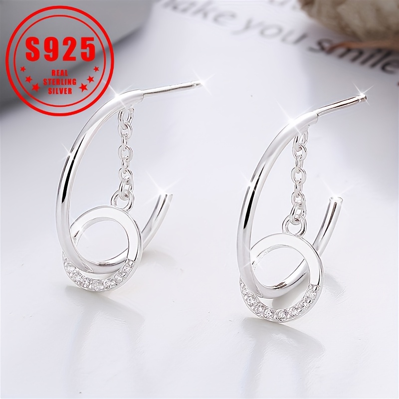 

925 With Zirconia, Elegant , Lightweight, Fashion Jewelry For Women