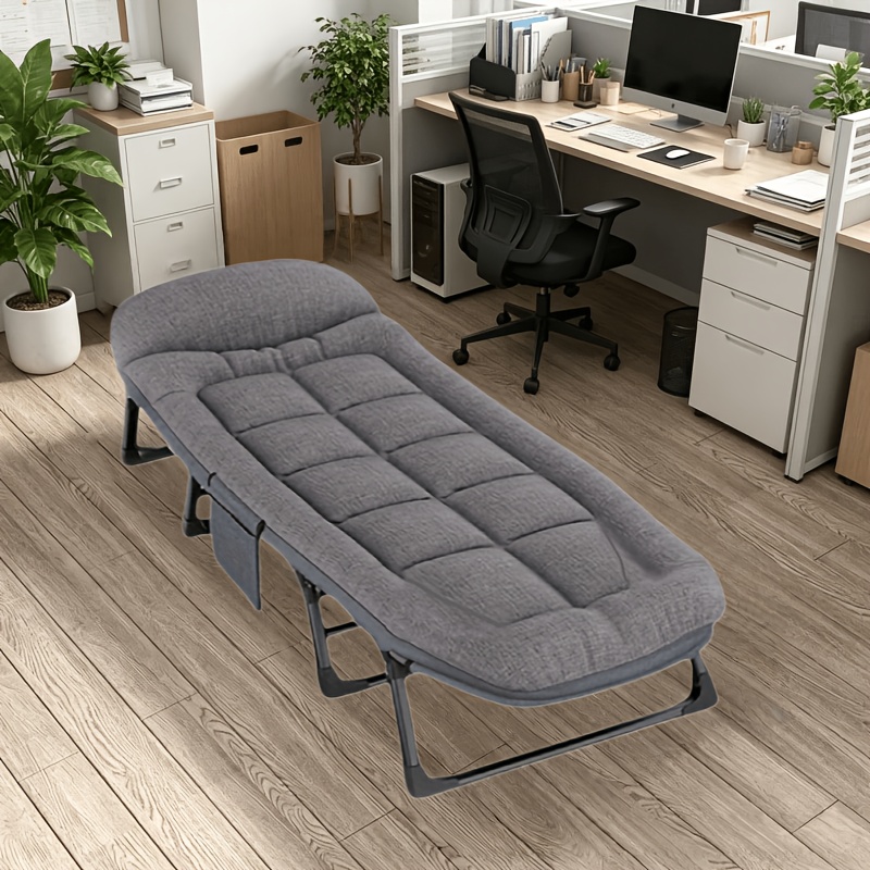 adjustable 6 speed folding bed suitable for balcony use manual recliner ideal for outdoor   for   this recliner   with a mattress   garden or terrace furniture outdoor use  