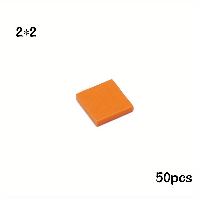200pcs DIY Building Blocks Ceramic Tile 2x2 Educational Creative Toys