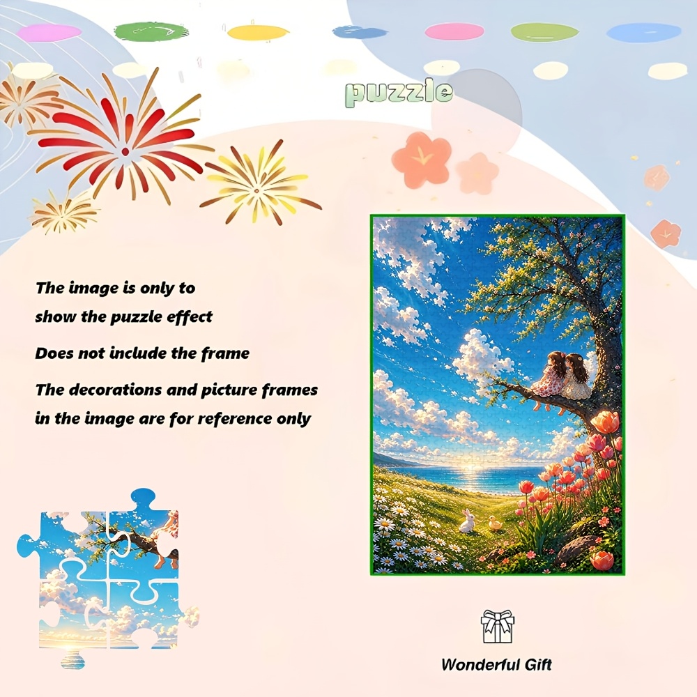 Large Jigsaw Puzzle 500pcs/1000pcs/1200pcs/2000pcs
