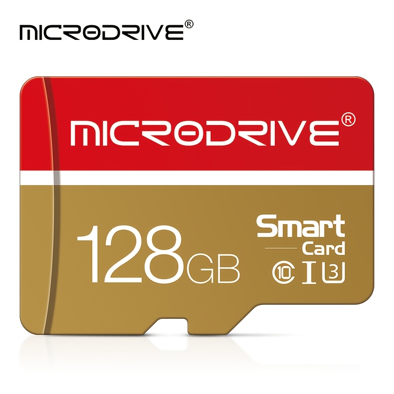 TEMU MICRODRIVE 고속 클래스 10 SD 메모리 카드 - U3 인증, 스마트폰 및 DVR용 확장 가능한 스토리지, 256GB, 128GB, 64GB, 32GB, 16GB, 8GB, 4GB, TF, SD 어댑터, MICRODRIVE