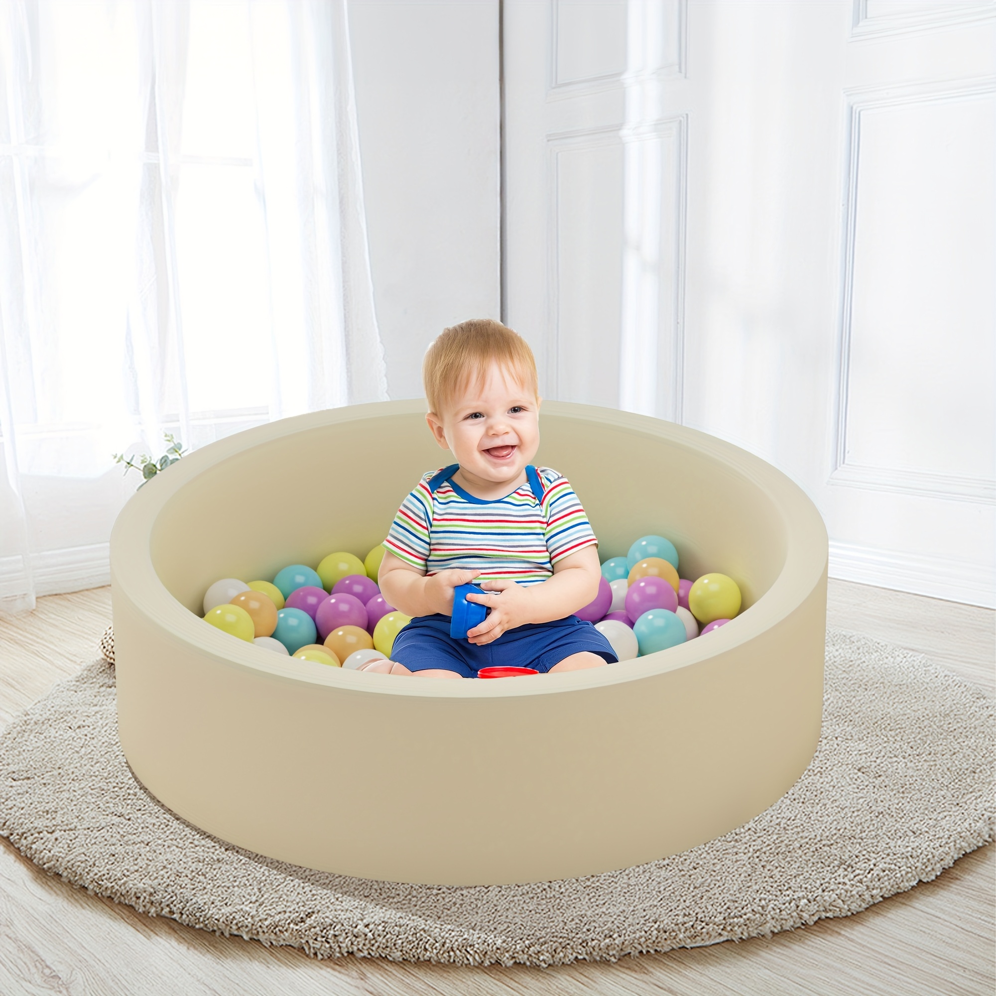 Playpen Nuby Soft Ball Pit Nuby Ball Pit Soft Play Ball Pit HOFISH