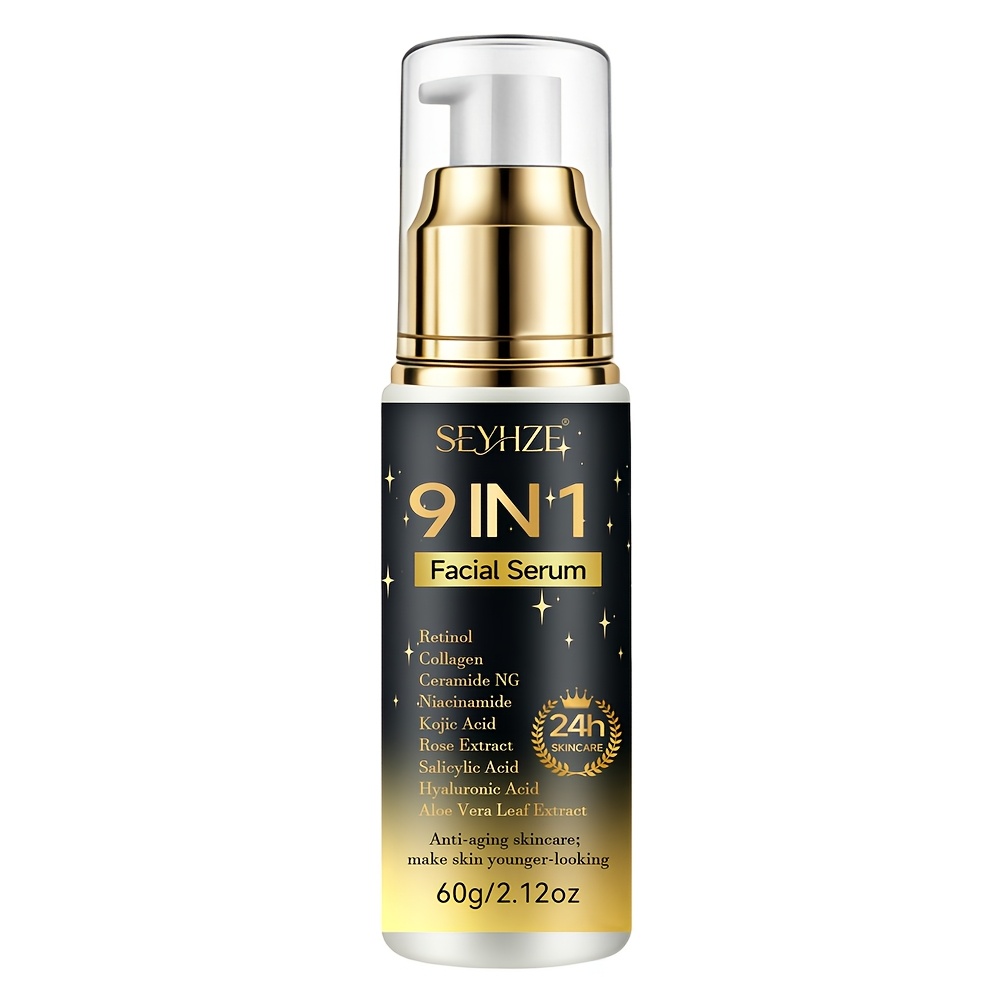 Image of Seyhze 9-in-1 Collagen Retinol Niacinamide Ceramide Aloe Sensitive 24h Hydration Tone Unisex Face Cream