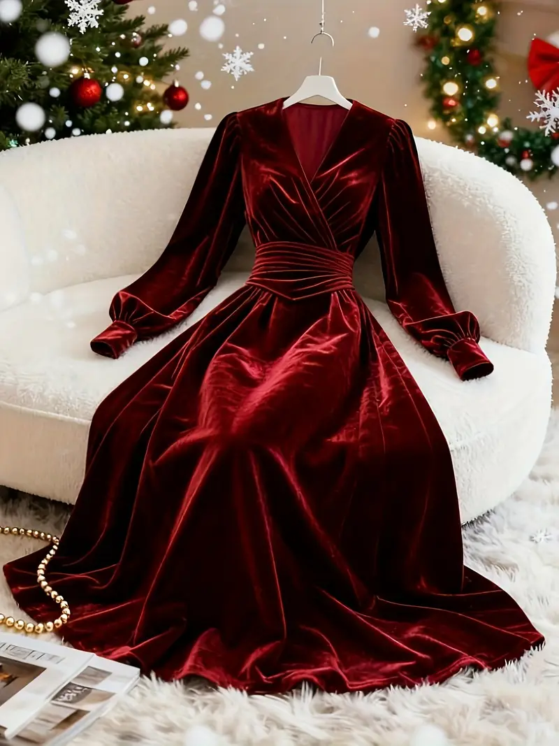 a line dress christmas party Leely Women Red Backless Tulle Midi Cocktail Dress A Line Off the Shoulder Christmas Party Dress