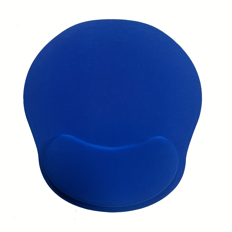 Round Wrist Support Mouse Pad with EVA Memory Foam