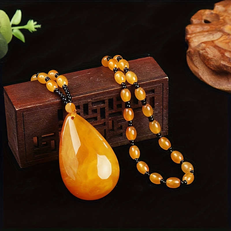 TEMU 1pc Water Drop Fashion Pendant Thanksgiving Birthday Gift Man Or Woman Or Friend Or Family Easy And Elegant Ornament