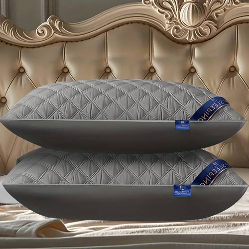 1 2 4 6 pack pillows heavyweight 800g 900g soft plush cushions elegant hand washable luxury pillows for bedroom hotel