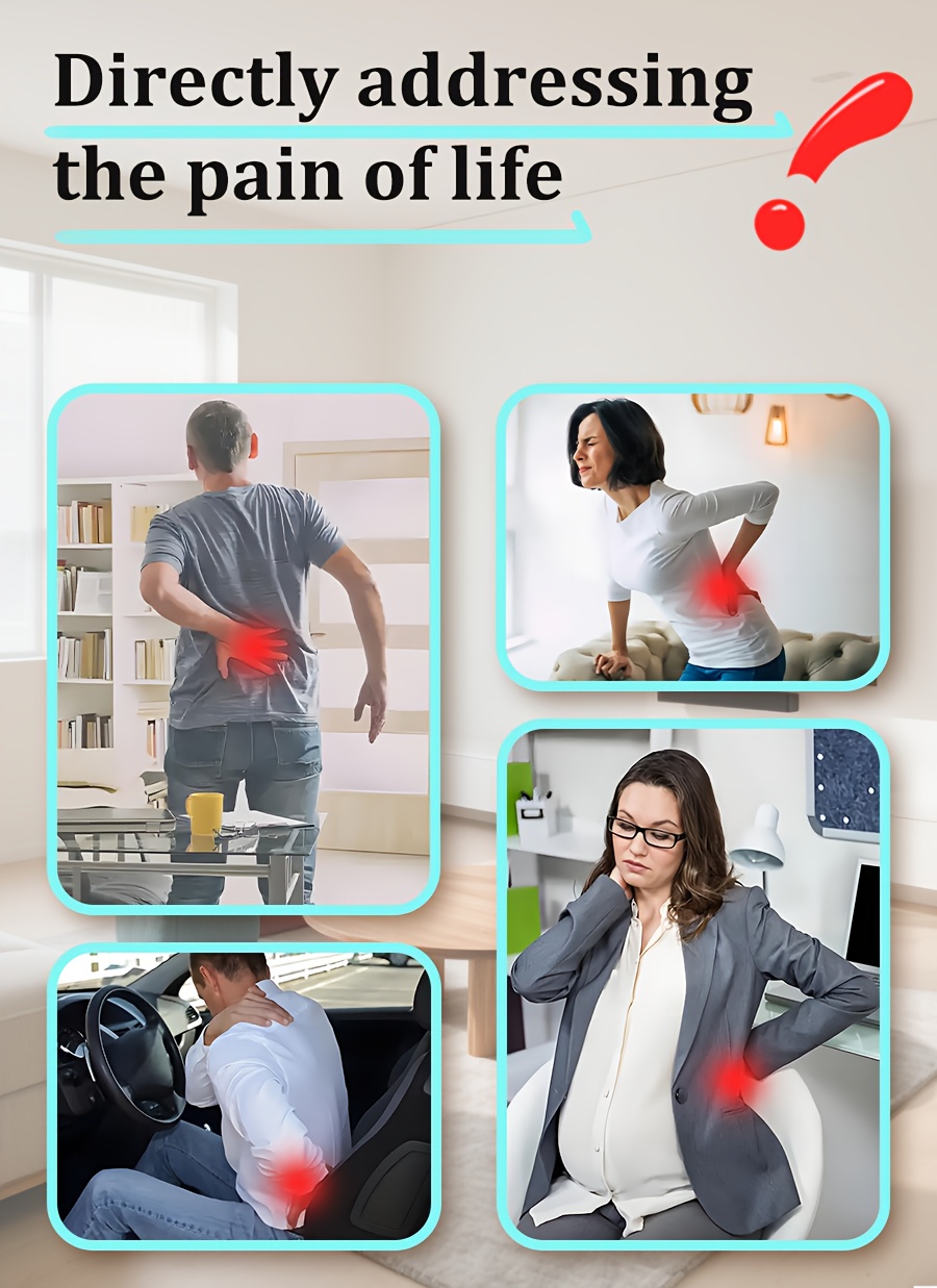 an hemorrhoid office integrated cushion enlarged and lengthened detachable and washable suitable for people who sit for a long time a great gift for the back to   christmas etc posture   lumbar support cushion supportive shape detachable cover slow rebound foam durable padding versatile cushion back support cushion office workers students Product details 0