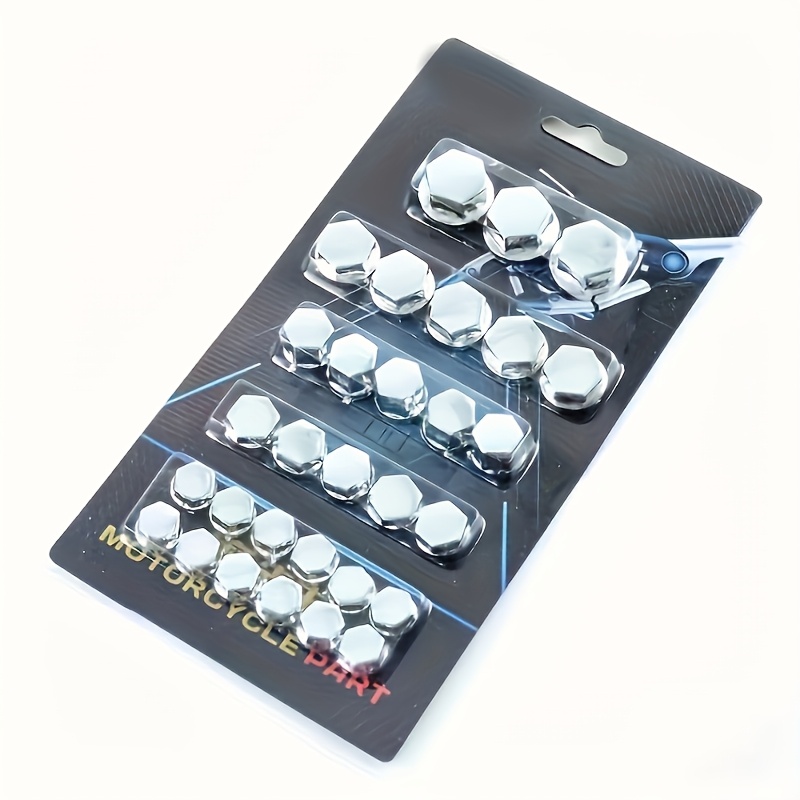 universal 30pcs modified accessories decorative screw caps engine cover protective covers in multiple colors for motorcycles and electric bikes motorcycle accessories and parts motorcycle accessories Product details 6