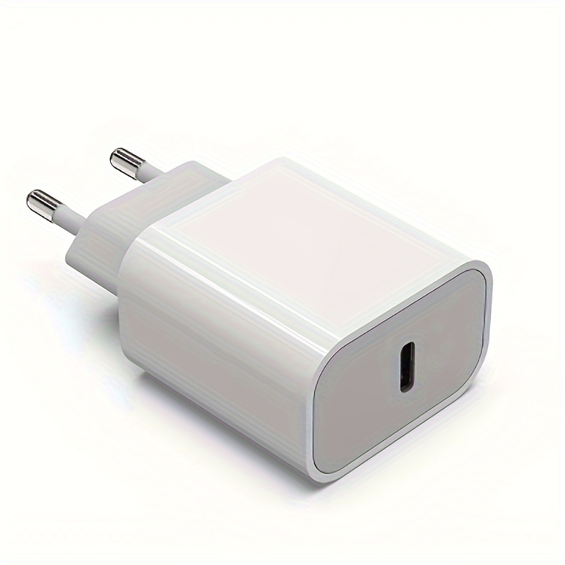 Bolizma 10W 5V2A Chagrer, USB-C Charger, Safe Charging, Convenient Travel charger, Support iPhone 14/15, Samsung, XIaomi, Vivo, Huawei, iPad, Sony, and more, Travel Friendly, European plug