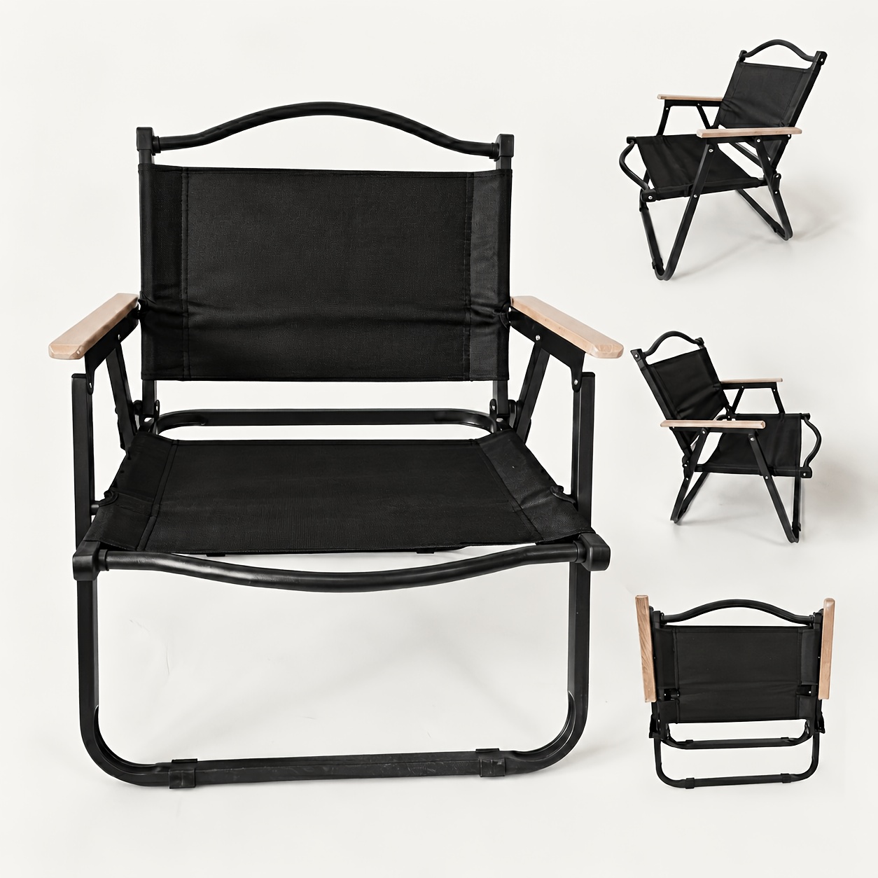 klappstuhl außenbereich – tragkraft 600 lbs/270 kg faltbar