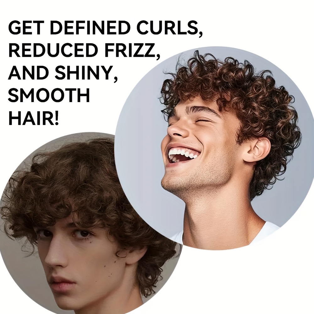 La crème coiffante pour cheveux bouclés pour hommes GUYWL de 100 ml est enrichie en squalane végétal, en huile d'argan marocaine, en huile de ricin et en huile de macadamia. Elle est spécialement conçue pour hydrater et coiffer les cheveux bouclés, offrant une tenue longue durée et un contrôle des frisottis.